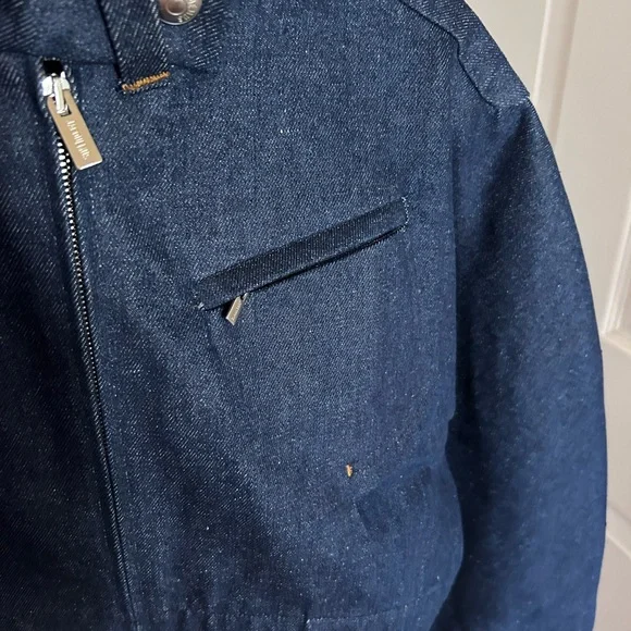 W/ Tags Jacquemus la veste de nimes cabrio Cropped Denim Jacket 38 US6 - Picture 10 of 17